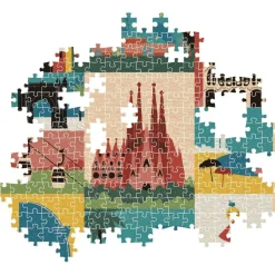 CLEMENTONI - Puzzle 1000 piezas - Style in the City Barcelona* Juegos Y Puzzles