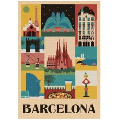 CLEMENTONI - Puzzle 1000 piezas - Style in the City Barcelona* Juegos Y Puzzles
