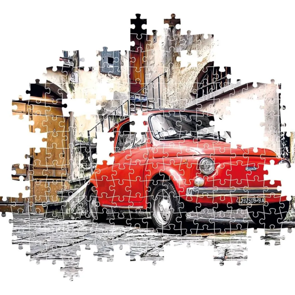 CLEMENTONI - Puzzle 500 piezas High Quality Collection - Fiat 500* Juegos Y Puzzles