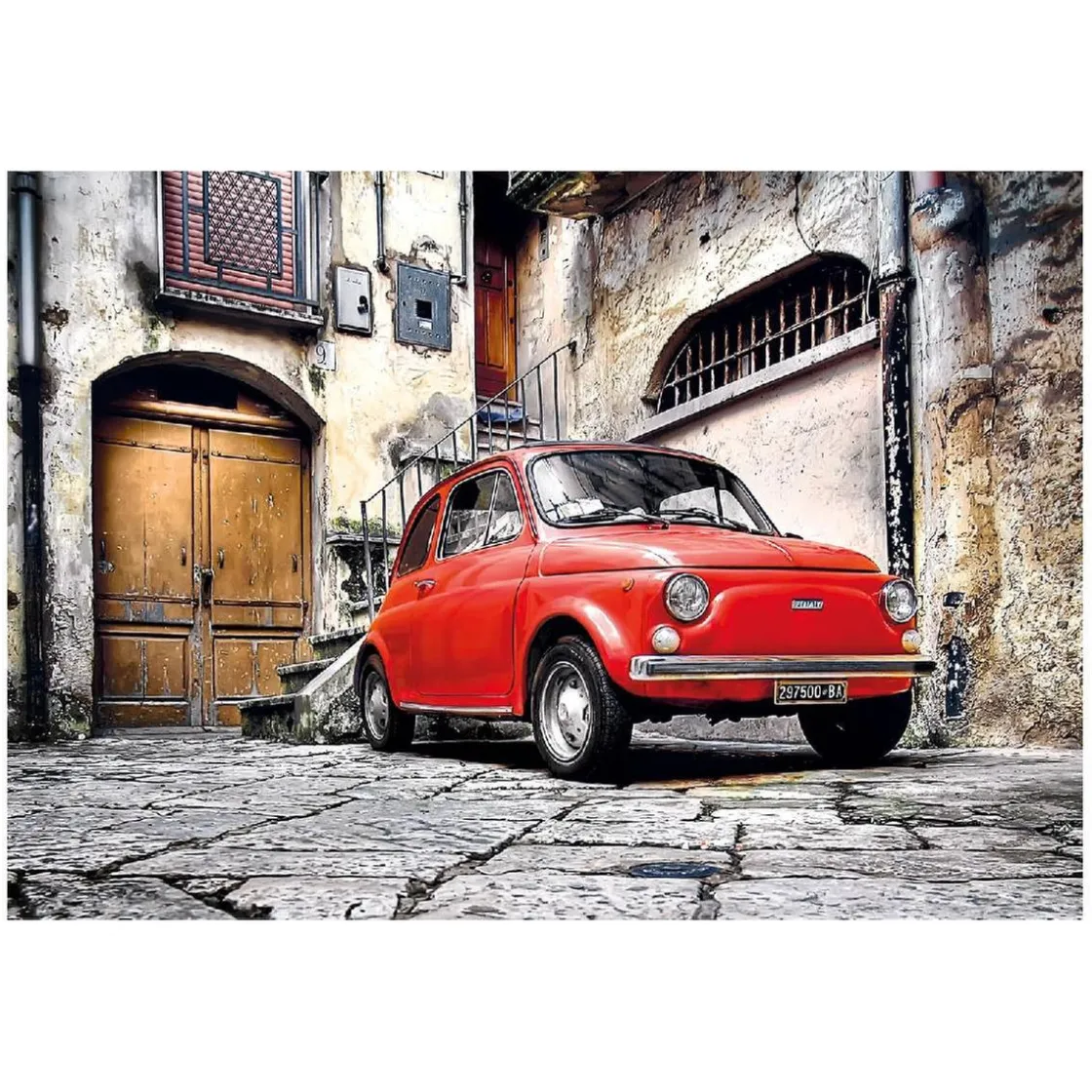CLEMENTONI - Puzzle 500 piezas High Quality Collection - Fiat 500* Juegos Y Puzzles