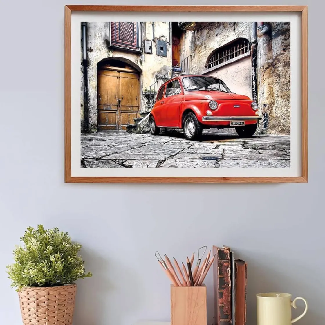 CLEMENTONI - Puzzle 500 piezas High Quality Collection - Fiat 500* Juegos Y Puzzles
