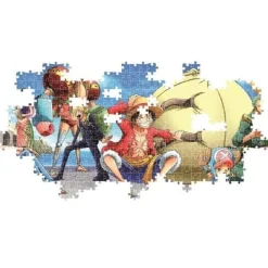 CLEMENTONI - Puzzle 1000 piezas Panorama - One Piece