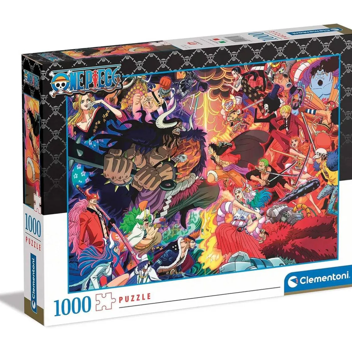 CLEMENTONI - Puzzle adulto 1000 piezas: One Piece ㅤ* Juegos Y Puzzles