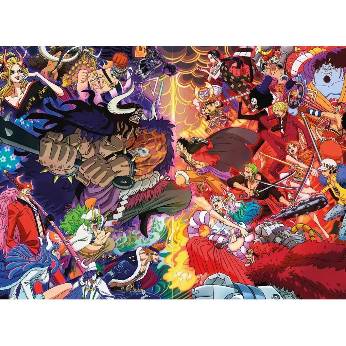 CLEMENTONI - Puzzle adulto 1000 piezas: One Piece ㅤ* Juegos Y Puzzles