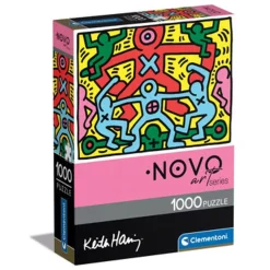 CLEMENTONI - Puzzle Arte Moderno Keith Haring 1000 Piezas ㅤ* Juegos Y Puzzles