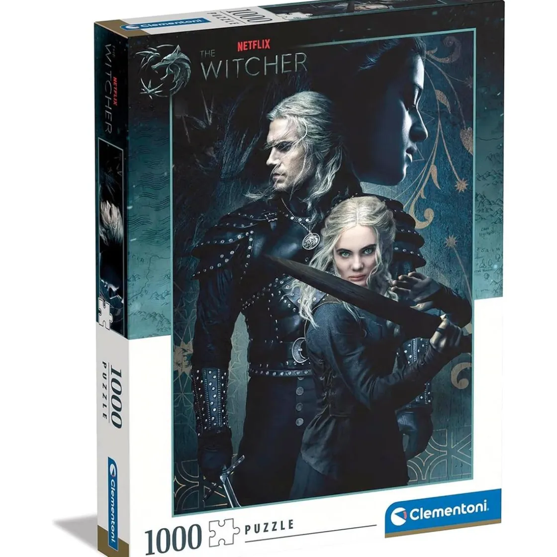 CLEMENTONI - Puzzle de 1000 piezas: el hechicero multicolor ㅤ* Juegos Y Puzzles