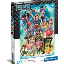 CLEMENTONI - Puzzle de 1000 piezas One Piece ㅤ* Juegos Y Puzzles