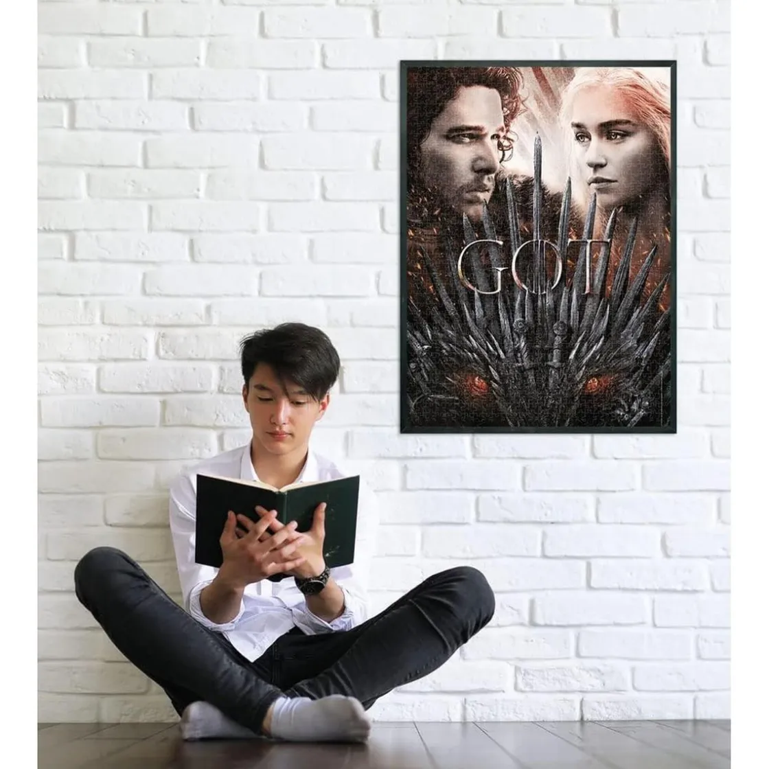 CLEMENTONI - Puzzle de Juego de Tronos con 1000 piezas, multicolor ㅤ