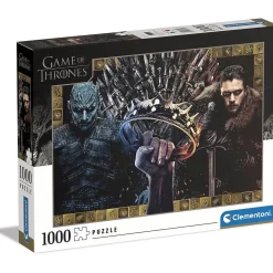CLEMENTONI - Puzzle de personajes de Juego de Tronos, 1000 piezas ㅤ