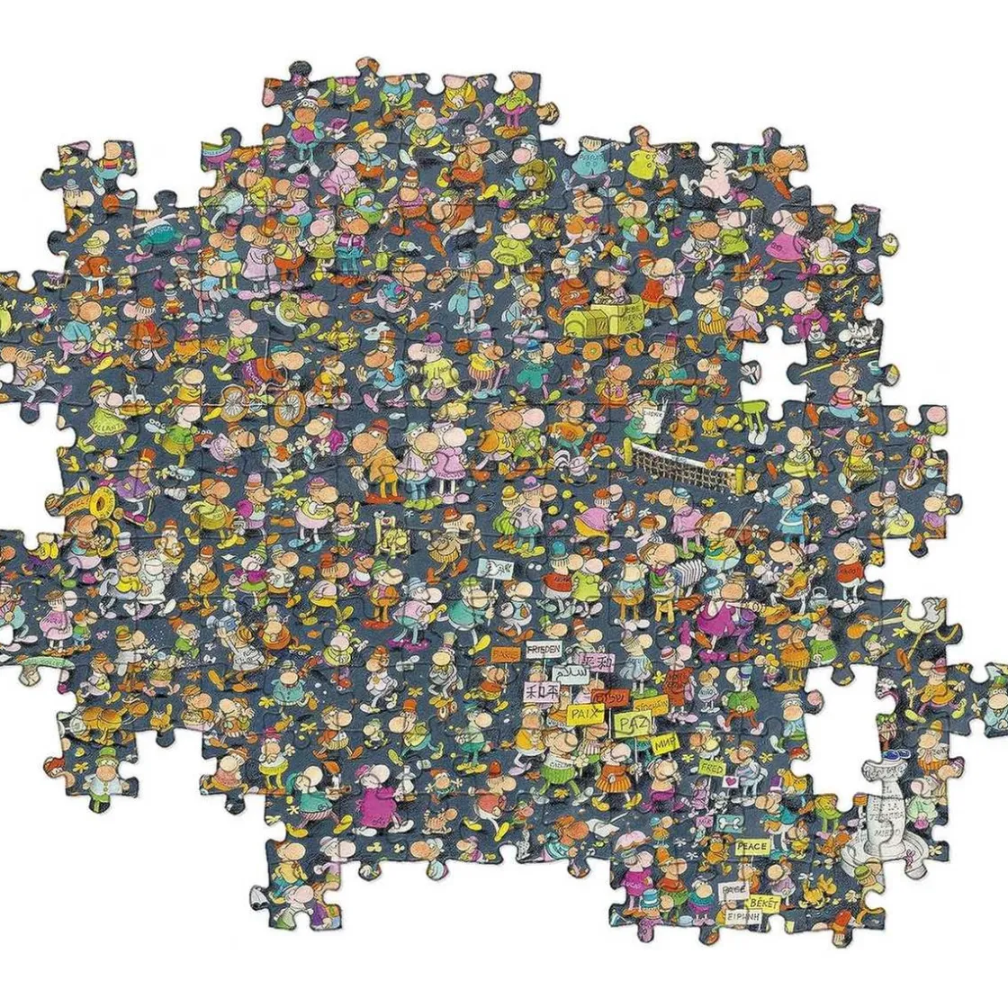 CLEMENTONI - Puzzle ilustrado de 1000 piezas imposible