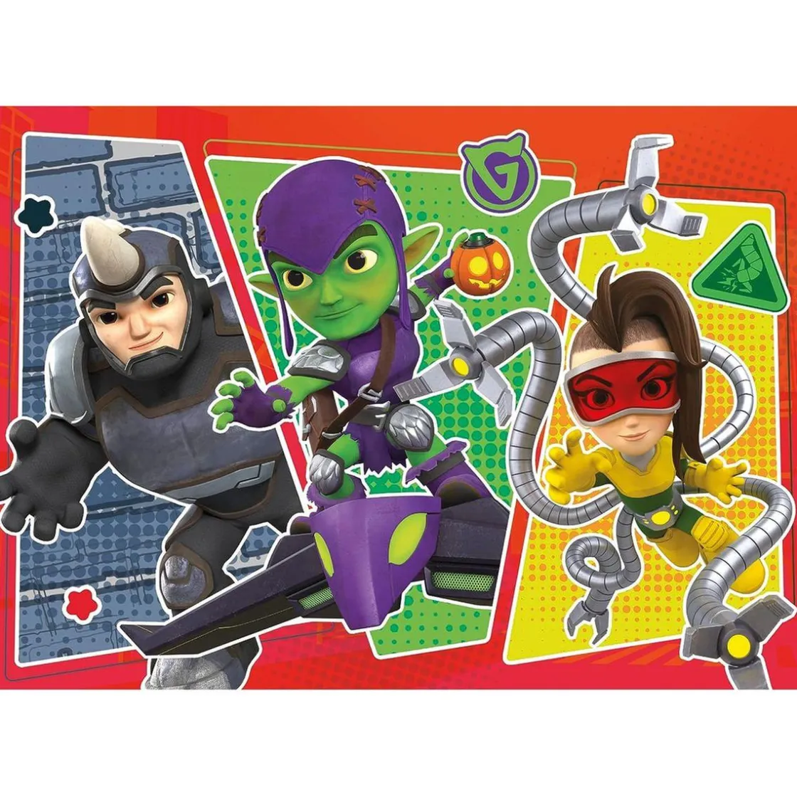 CLEMENTONI - Puzzle Infantil de 48 Piezas de Marvel Spidey ㅤ* Juegos Y Puzzles
