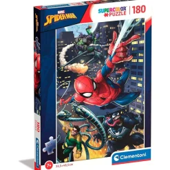 CLEMENTONI - Puzzle infantil Marvel Spiderman 180 piezas ㅤ* Juegos Y Puzzles
