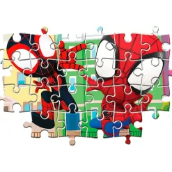 CLEMENTONI - Puzzle Maxi Infantil de 60 Piezas - Los Amigos de Spidey ㅤ