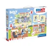 CLEMENTONI - Puzzles Edukit 4 en 1 Bluey* Juguetes Educativos Y Libros|Juegos Y Puzzles