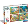 CLEMENTONI - Puzzles infantiles de 12, 16, 20 y 24 piezas Disney Winnie The Pooh ㅤ* Juegos Y Puzzles