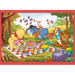 CLEMENTONI - Puzzles infantiles de 12, 16, 20 y 24 piezas Disney Winnie The Pooh ㅤ* Juegos Y Puzzles