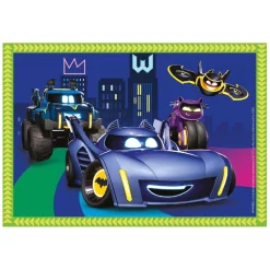 CLEMENTONI - Puzzles progresivos 4 en 1 - Batwheels