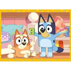 CLEMENTONI - Puzzles progresivos 4 en 1 - Bluey