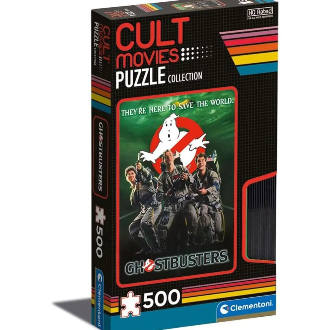 CLEMENTONI - Rompecabezas de películas de culto Ghostbusters de 500 piezas ㅤ* Juegos Y Puzzles