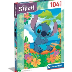 CLEMENTONI - Rompecabezas Supercolor de Dibujos Animados de 104 Piezas ㅤ* Juegos Y Puzzles
