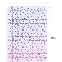 CLEMENTONI - Rompecabezas Supercolor de Dibujos Animados de 104 Piezas ㅤ* Juegos Y Puzzles