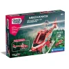 CLEMENTONI - Set de construcción Mechanics Lab Helicóptero de Bomberos ㅤ