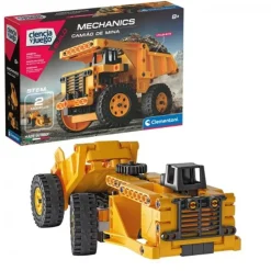 CLEMENTONI - Set de construcción Mechanics Camión minero con instrucciones en App ㅤ* Steam