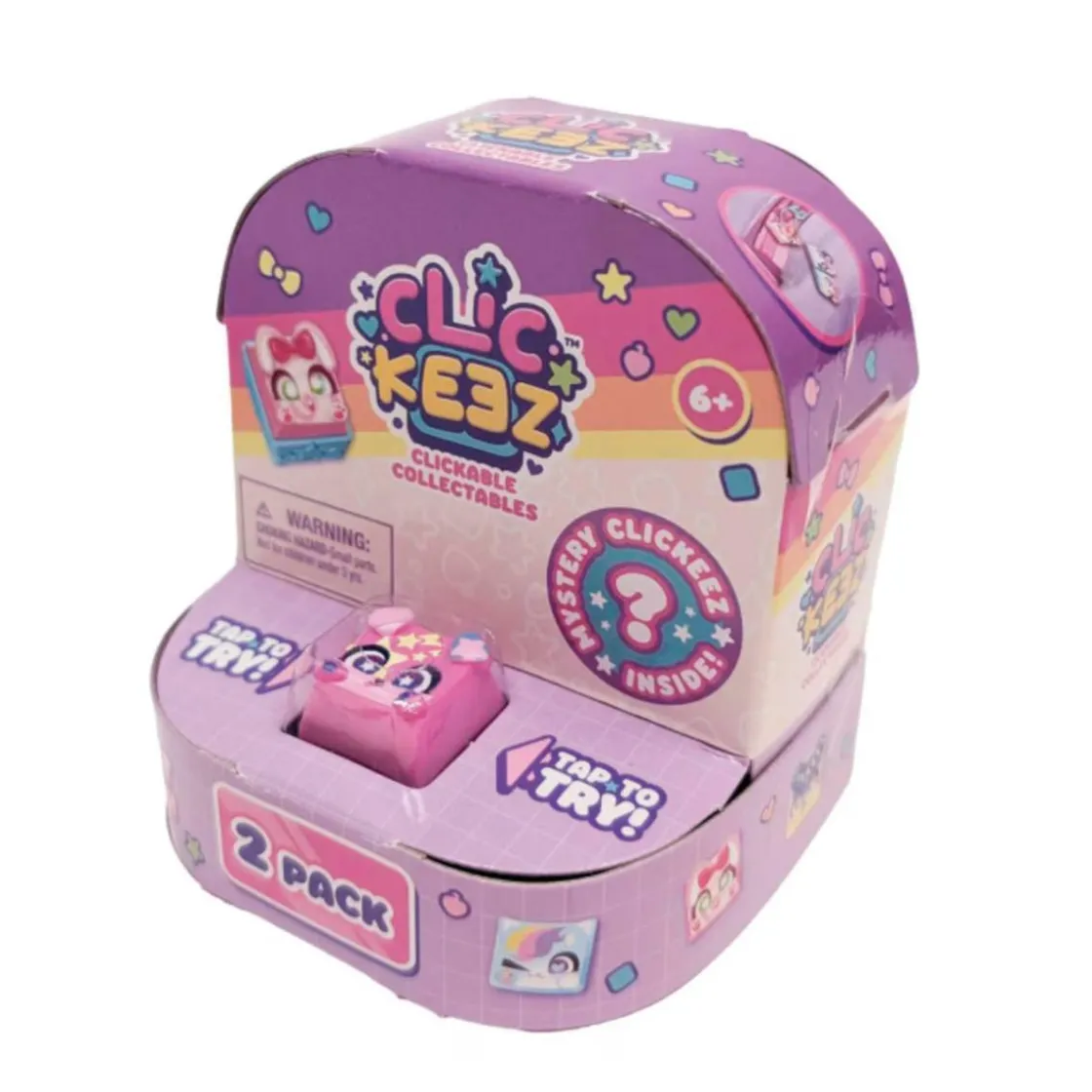 BIZAK Clickeez - Pack 2 teclas Clickeez (Varios modelos)* Coleccionables Y Mini Mundos