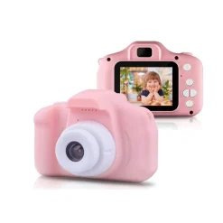 KLACK EUROPE Cámara digital infantil rosa* Electrónicos