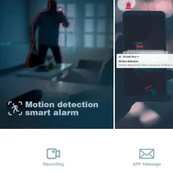 KLACK EUROPE Cámara inteligente seguimiento y vigilancia 360 Wifi