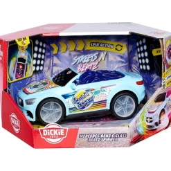 FUNKO UK LIMITED Coche de juguete con luces intermitentes, música y giros, incluye pilas ㅤ* Vehículos Y Circuitos