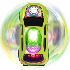 FUNKO UK LIMITED Coche de juguete con luces intermitentes, música y giros, incluye pilas