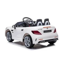 DEVESSPORT Coche Mercedes SLC300 Eléctrico – Blanco