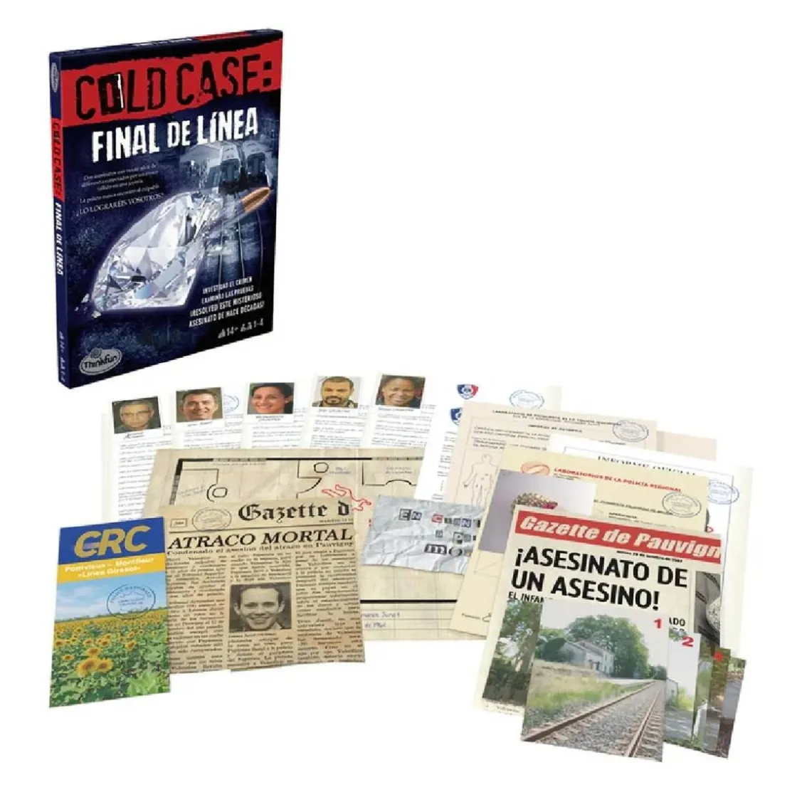 ROBA. Cold Case 4 - Final de Línea* Juegos Y Puzzles|Friki Zone