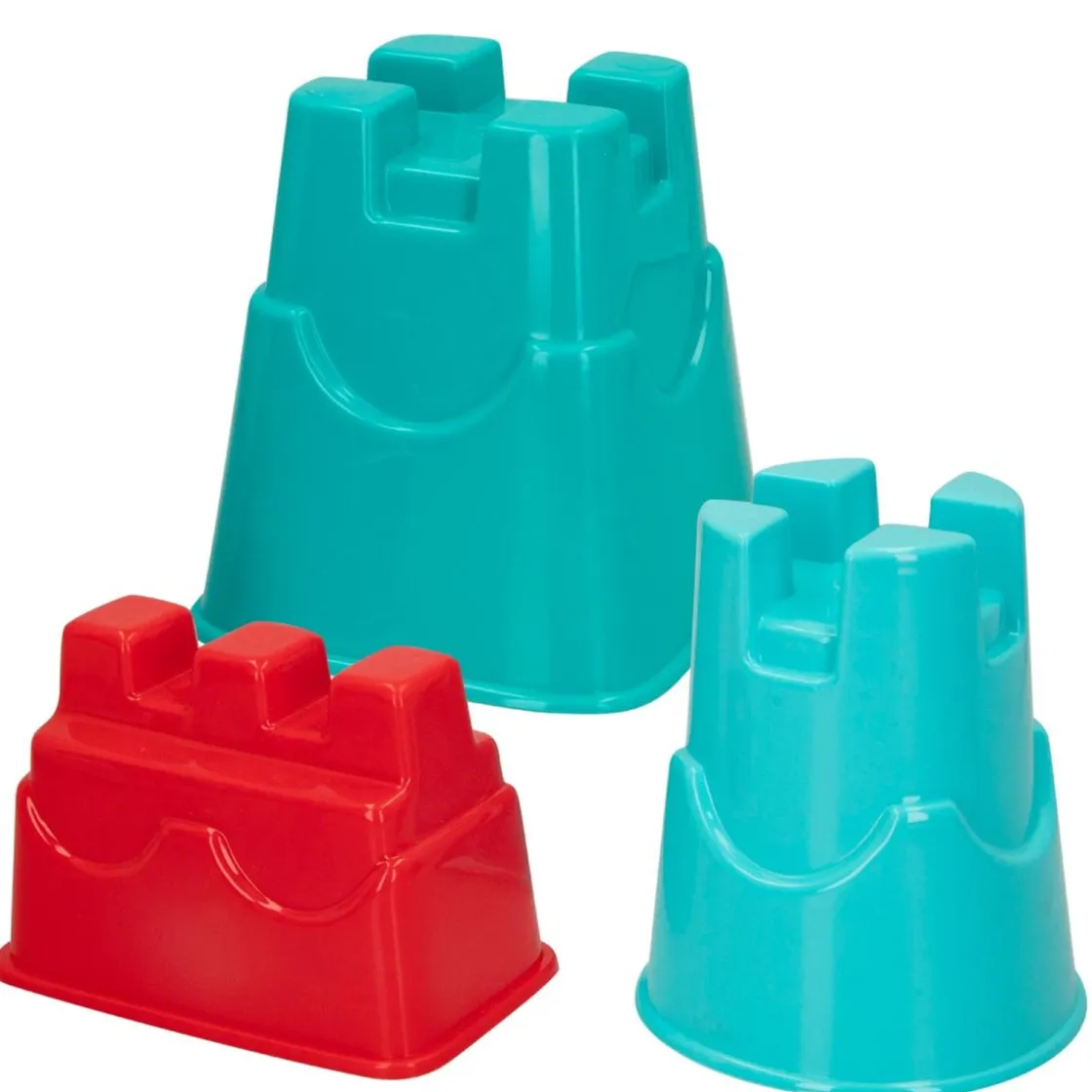 COLOR BABY ColorBaby - Set de Playa 3 Moldes de Castillos