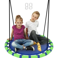 AIYAPLAY Columpio exterior para niños Azul