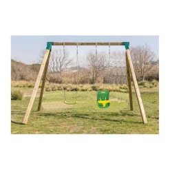 MASGAMES Columpio Madera Karai Junior con asiento para bebé* Columpios