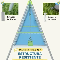 AIYAPLAY Conjunto 3 en 1 para jardín