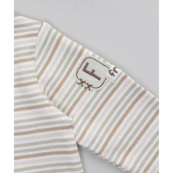 Prenatal Conjunto bebé peto beige jirafa/león