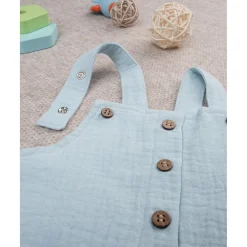 Prenatal Conjunto camiseta/peto niño azul