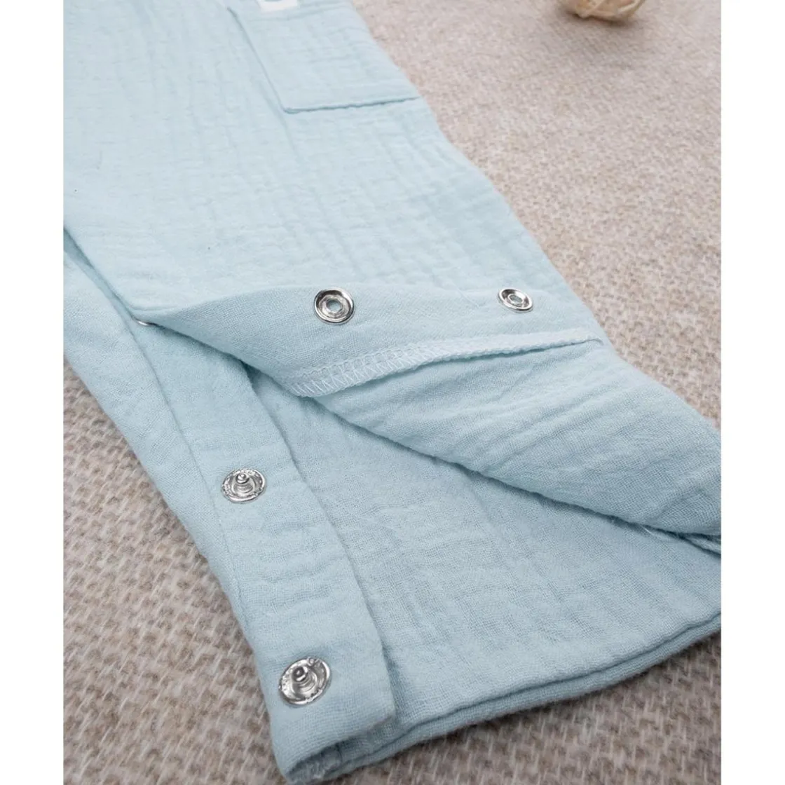 Prenatal Conjunto camiseta/peto niño azul