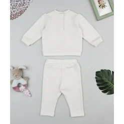 Prenatal Conjunto dos piezas de bebé con estampado de margarita