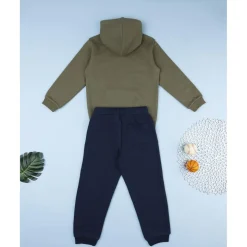 Prenatal Conjunto jogging niño verde y azul con capucha* Niño·Niño 2-10 Años|Niño 2-10 Años·Conjuntos Y Deporte