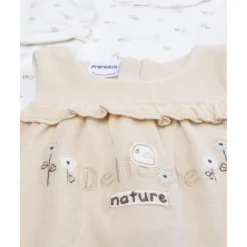 Prenatal Conjunto peto beige