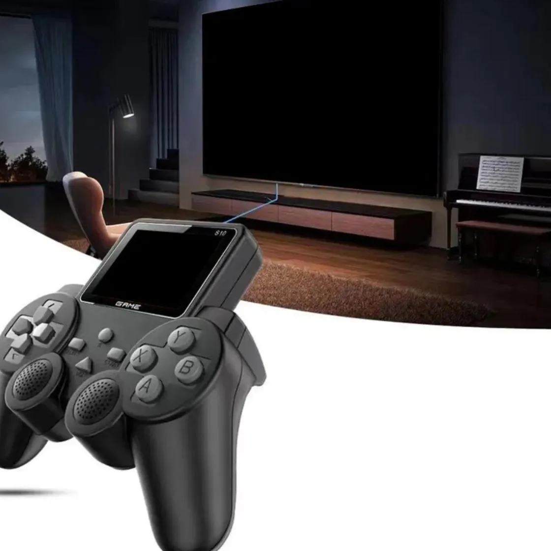 KLACK EUROPE Consola de juegos portátil Retrovision S10 500 juegos* Figuras De Acción