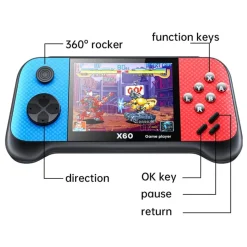 KLACK EUROPE Consola de juegos Retro X60 4.800 juegos* Figuras De Acción