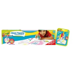 CRAYOLA - Maxi Tapete Colorea y Borra* Arte Y Manualidades