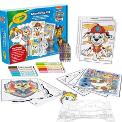 CRAYOLA - Patrulla Canina - Juego Creativo Aventura Artística 60 Piezas ㅤ