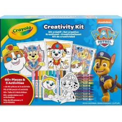 CRAYOLA - Patrulla Canina - Juego Creativo Aventura Artística 60 Piezas ㅤ