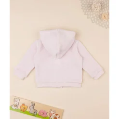 Prenatal Cárdigan de peluche rosa para bebé* Primeras Salidas·Cardigans|Recién Nacido·Primeras Salidas